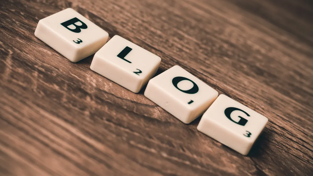 What Is an AI Blog Writer? — Blog Letters on Brown Wood
